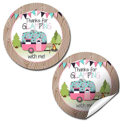 AmandaCreation Glamping Envelope Seals 40pc.