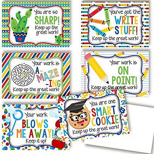 AmandaCreation Keep Up The Good Work Postcards 30pc.