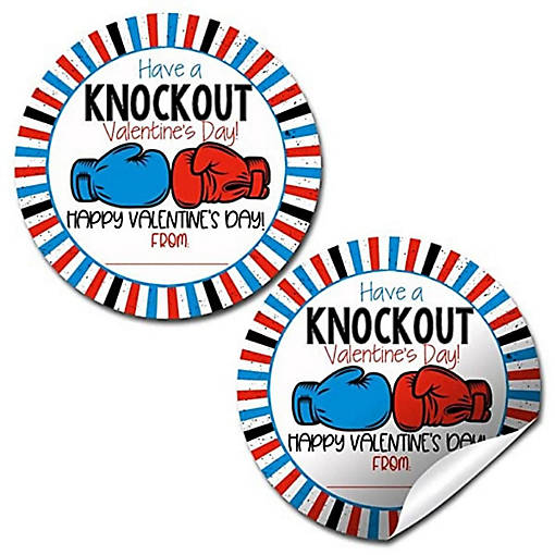 AmandaCreation Knockout Boxing Envelope Seals 40pc.