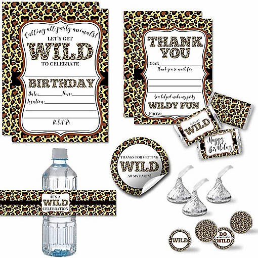 AmandaCreation Leopard Birthday Bundle 321pc.