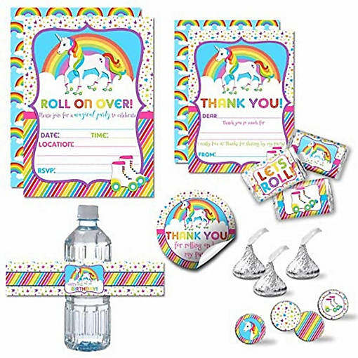 AmandaCreation Magical Roller Skating Party Bundle 381pc.