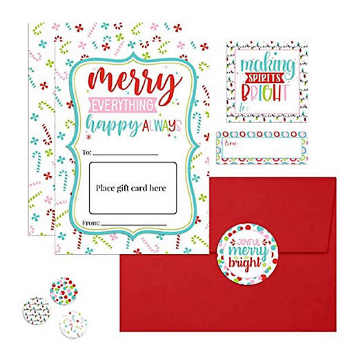 AmandaCreation Merry Everything Gift Card Holder 36pc.