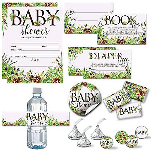 AmandaCreation Pinecones &amp; Berries Party Bundle 381pc.