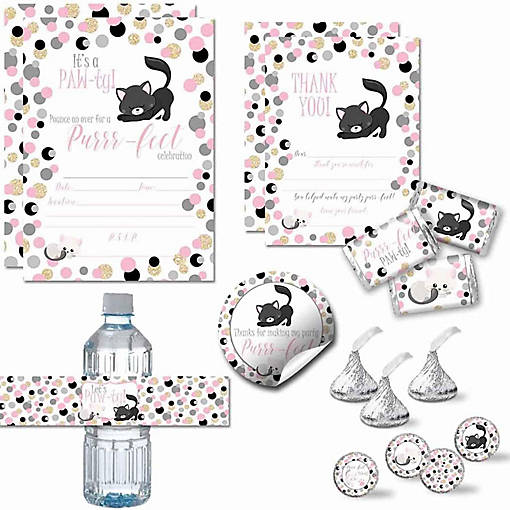 AmandaCreation Polka Dot Kitty Bundle 321pc.