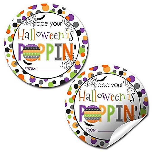 AmandaCreation Pop It Halloween Envelope Seals 40pc.