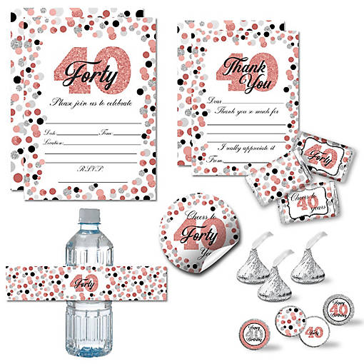 AmandaCreation Rose Gold 40 Bundle 321pc.