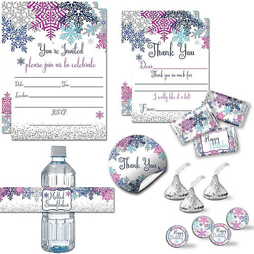 AmandaCreation Snowflake Birthday Bundle 321pc.