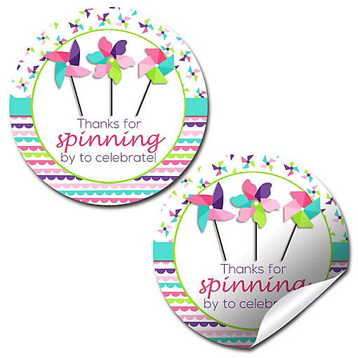 AmandaCreation Spin &amp; Twirl Envelope Seals 40pc.
