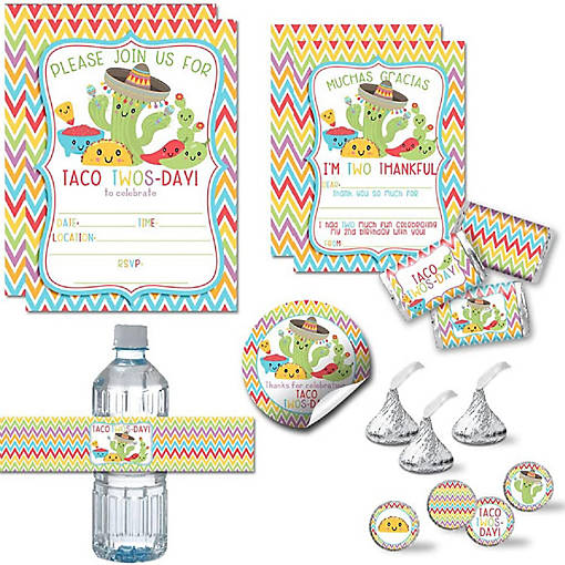 AmandaCreation Taco Twosday Birthday Bundle 321pc.