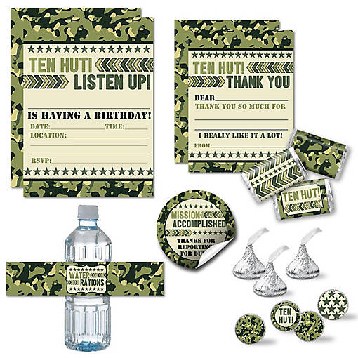 AmandaCreation Ten Hut Party Bundle 381pc.