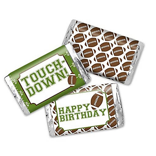 AmandaCreation Touchdown Mini Candybar Wrappers 45pc.