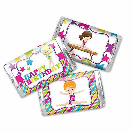 AmandaCreation Tumbling Mini Candybar Wrappers 45pc.