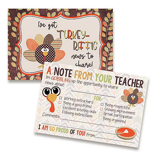 AmandaCreation Turkey Teacher Mail for Students 30pc.