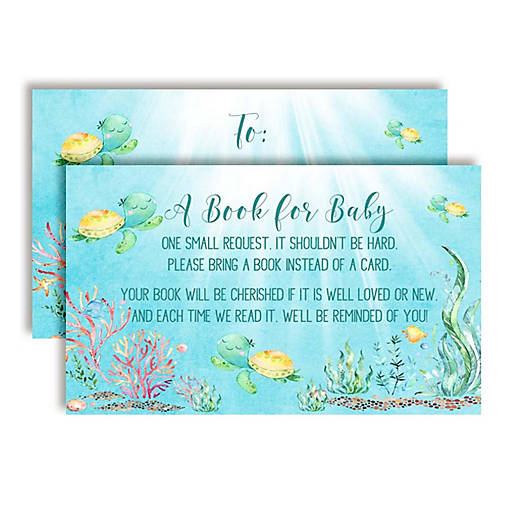 AmandaCreation Turtle Book Card 20pc.