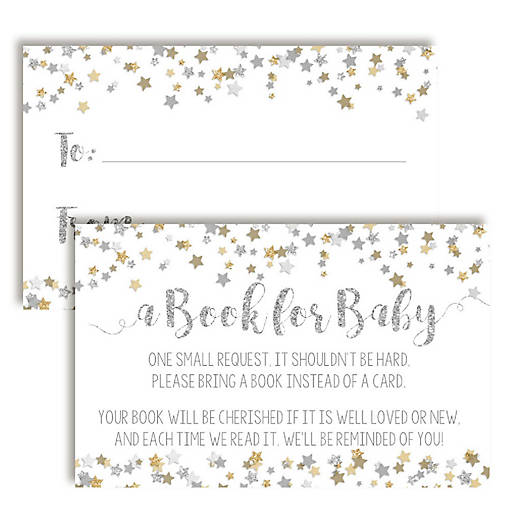 AmandaCreation Twinkle Neutral Book Card 20pc.