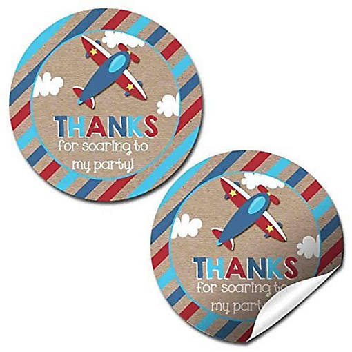 AmandaCreation Up &amp; Away Envelope Seals 40pc.