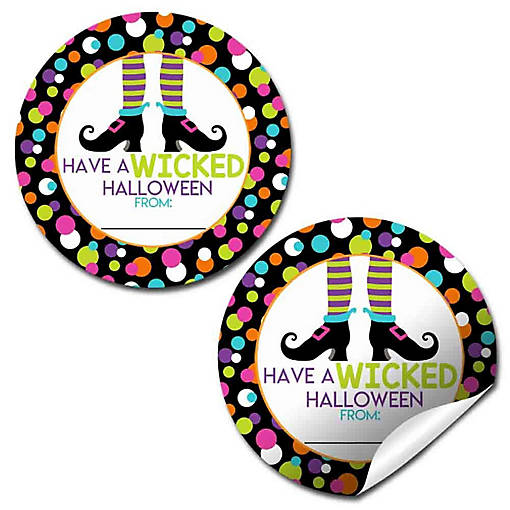 AmandaCreation Witch Feet Envelope Seals 40pc.