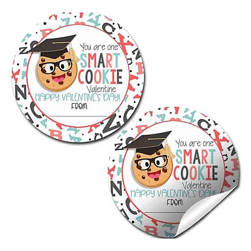 AmandaCreation You Are One Smart Cookie Envelope Seals 40pc.