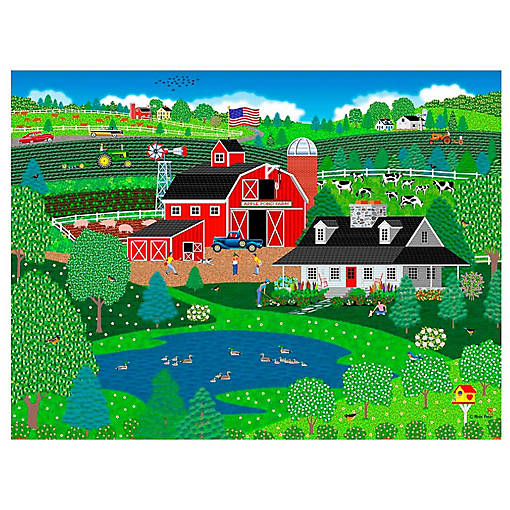 Apple Pond Spring 300 Piece Jigsaw Puzzle