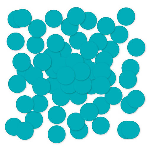 Aqua Turquoise Confetti 180-Pack