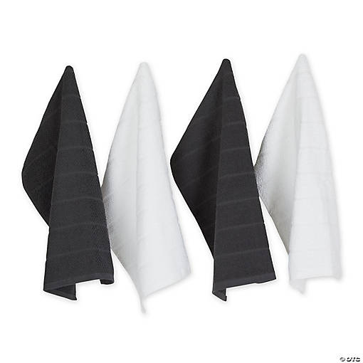 Assorted Mineral Basic Chef Terry Dishtowel (Set Of 4)