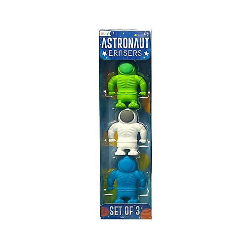 Astronaut Erasers - Set of 3 / Default Title