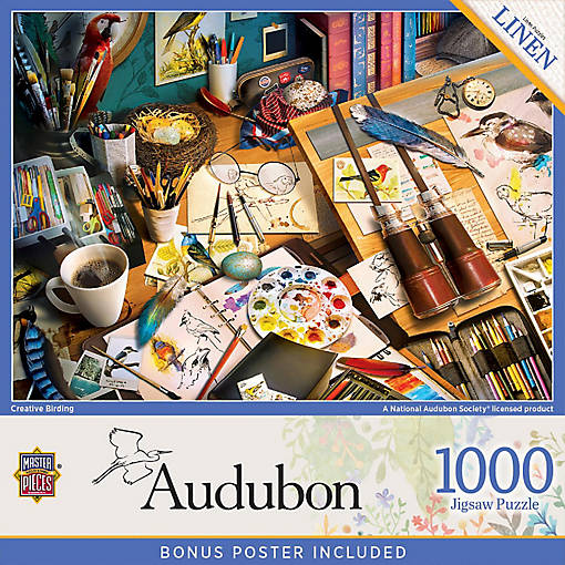 Audubon - Creative Birding 1000 Piece Jigsaw Puzzle