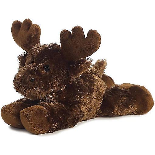 Aurora Plush Maxamoose Moose Mini Flopsie 8"