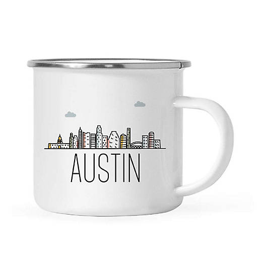 Austin Skyline 11oz Camp Mug