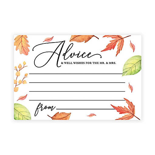 Autumn Fall Foliage Advice 4x6IN 56PC