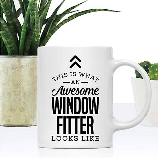 Awesome Window Fitter Coffee Tea Mug