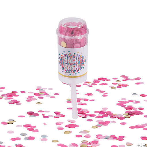 Bachelorette Bash Push-Up Confetti Poppers - 2 Pc.