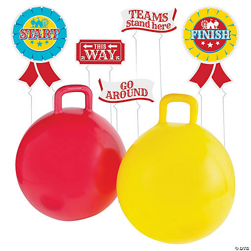 Backyard Carnival Hopper Relay Game