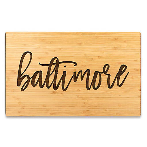 Baltimore Bamboo Board 17.75x11