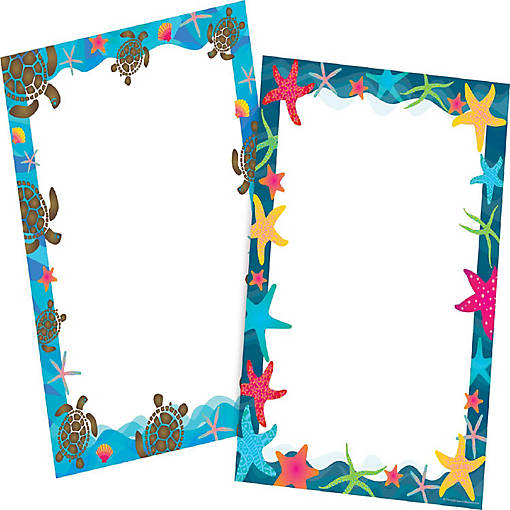 Barker Creek Kai Ola Computer Paper (2 designs), 100 sheets/Set