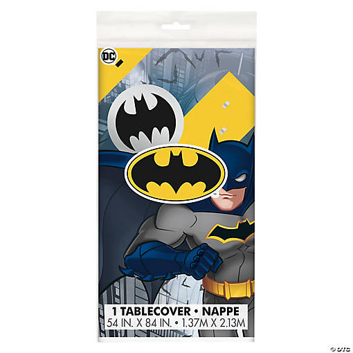 Batman&amp;#8482; Plastic Tablecloth