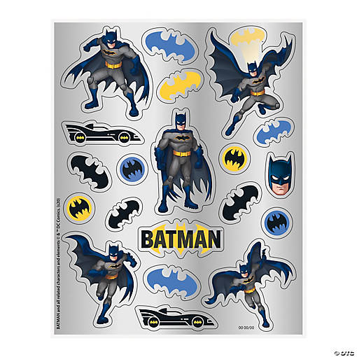 Batman&amp;#8482; Sticker Sheets - 4 Pc.