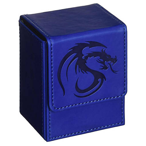 Bcw Padded Leatherette Deck Case - Lx - Blue