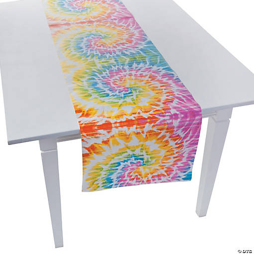 Beach Bum Tie-Dye Table Runner
