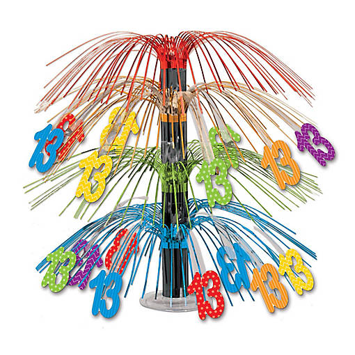 Beistle - "13" Cascade Centerpiece - 6 Pack