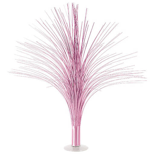 Beistle - 19" - Pink - Metallic Spray Centerpiece Plastic!