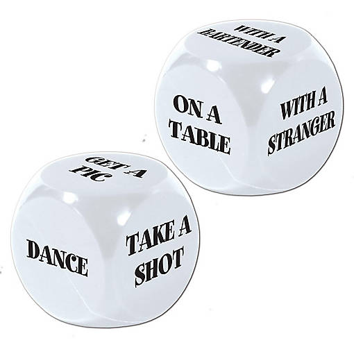 Beistle - 21st Birthday Decision Dice Game - 12 Pack