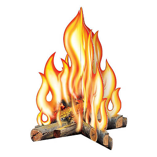 Beistle - 3-D Campfire Prop - 6 Pack