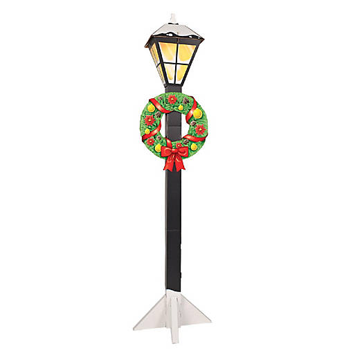 Beistle - 3-D Christmas Lamppost Prop - 4 Pack