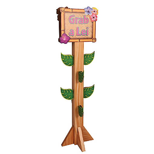 Beistle - 3-D Lei Station Prop - 4 Pack