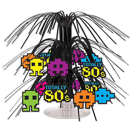 Beistle - 80's Mini Cascade Centerpiece - 12 Pack