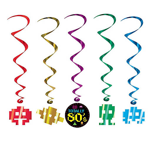 Beistle - 80's Whirls - 6 Pack