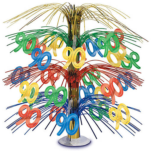 Beistle - "90" Cascade Centerpiece - 6 Pack
