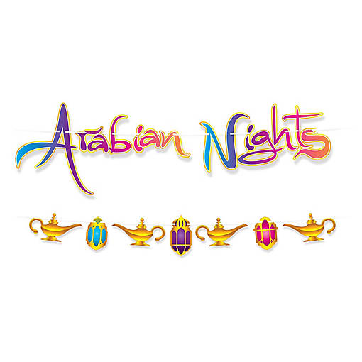 Beistle - Arabian Nights Streamer Set - 12 Pack