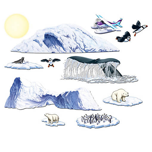 Beistle - Arctic Cruise Props - 12 Pack
